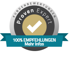 ProvenExpert - 100% Empfehlungen